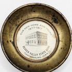 1917 Parkersburg  Ia Beaver Valley State Bank Advertising Mini Plate Tip Tray