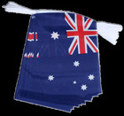 10 Metre 28 X 9  X 6   Flags Australia World Cup Fabric Bunting Speedy Delivery