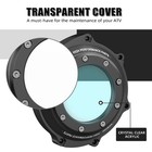 Clutch Cover W  Observing Window For Yamaha Yfz450r 2009-2023  5tg-15415-10-00