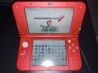 Nintendo New 3ds Ll Xl Console Only Handheld Metallic Red With Sd Card