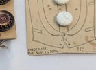 Antique Victorian Buttons New On Cards Men s Shirt Ladies Decorative