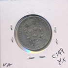 Sweden - 1834 - Scarce Silver 1 4 Rigsdaler - C149 -  2322