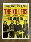 The Killers - Las Vegas Show Poster   April 6 2016   T-mobile Arena