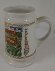 Rothenburg Bavaria Germany Vintage Stein Mug Rare Porcelain Schedel 