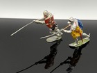 Vintage Britains Medieval Knight Figures  Set Of 2