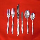Pine Spray 59 Pc International Sterling Flatware 8 Place Sets   11 Serving Pcs