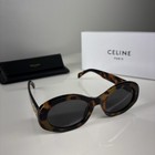 Celine Cl40194u Triomphe Oval Women   s Sunglasses