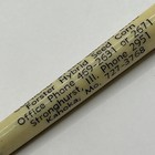 Vtg Ballpoint Pen Conrad  Inc  Houghton  Ia Steel Grain Bins Forster Seed Corn
