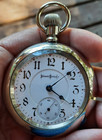 1903 H g 18s Illinois Bunn Special 24j 9adj Display Back Mens Pocket Watch       
