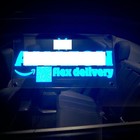 Led Delivery Driver Car Sign Light     Usb Powered Acrylic Safety Sticker     14x7