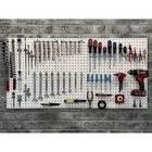 24 In  H X 42 In  W Pegboard 2-pack White High-density Fiberboard