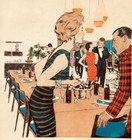 1959pepsi Cola Party Advertisement 1959 Mid Century Decor Party Mcm Vtg Print Ad