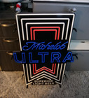 Michelob Ultra Beer Light Up  Led Bar Sign Man Cave Bright Vertical 