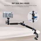 Neewer 22  Magic Arm W  C-clamp  360   Overhead Mount For Camera mic light phone