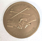 George Washington Peace   Friendship Us Mint Philadelphia 3  Bronze brass Medal