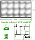 Baseball Softball Backstop Nets  Heavy Duty Sports Netting Barrier  18 Nylon Bas