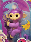 Wowwee Fingerlings Mia Purple Baby Monkey Talking Pet