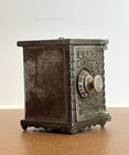 Kenton Brand Small Antique Union Bank Cast Iron Safe Coin Still Bank 3 25 