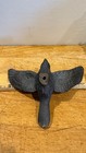 Vintage Cast Iron Spread Wing Bird Ornament Finial Hardware Americana 5   