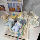 Vintage 1993 Fisher-price Puffalump Mobile Crib Toy Vintage Wind-up Music Rare