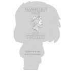 2020 Doc Brown    Back To The Future    Comic Style Silver Coin - Niue - 1 Oz Proof