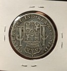 1813 Peru Ferdin Vii Coin 8 Real