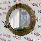20 antique Porthole Nautical Cabin Mirror Brass Finish Large Wall Decorative New