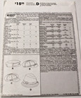 Mccall s 4607 Misses Hat Sewing Pattern 4 Styles S 21-1 2  M 22-1 2  L 23-1 2 