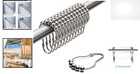 Luxury Stainless Steel Shower Curtain Hooks With Smooth Glide Action - Set Of 12