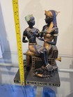 Large Egyptian Isis   Horus Statue Figurine Ancient Egypt Decor Sculpture 10 