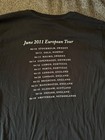 Ryan Adams - 2011 Europe Only Tour T-shirt - Mega Rare 