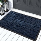 Welcome Door Mat Outdoor Indoor Non Slip Front Doormat For Home Entrance Floor