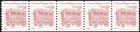 Circus Wagon Non-luminescent Dated Pnc5 Pl S2 Mnh Scott 2452d No Back  