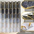 25 Pieces Black Bathroom Set With Shower Curtain And Rugs  Bathroom Accessory   