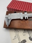 Starrett Master Vernier Caliper 123z-6  50 Division Scale  Up To 6 Inches