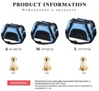 Outdoor Portable Dog Cat Carrier Pet Puppy Travel Bag Breathable Medium Tote Usa