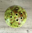 Vintage Ceramic Drip Glaze Large Groovy Retro Kitschy Kitchen Mushroom Shaker 