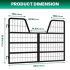 Heavy Duty Horse Stall Gate  48 x32  Stall Guards For Horses 1  Thickness Frame