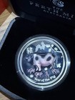 Perth Mint  2019 Lunar Ii Year Pig 1oz Silver Coloured Proof Coin Australia