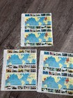 World War Ii 1942 Into The Battle  2697 - Us History  Set Of Three Stamp Sheets