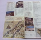 Vintage 1988 Map Of Israel Ministry Of Tourism Survey Historical Places 2b