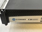 Crown Cdi 4000 Drivecore 2 Channel Power Amplifier- Missing Knob