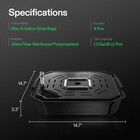 Vivosun Flexfeed 4pcs Self-watering Irrigation Pot Auto-irrigation Fabric Pot