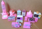 Lot Of 11 Vintage Barbie Wind Up Action Accents Magic Moves Toys Popcorn Music