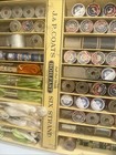 Vintage J p Coats Display- Organizer Floss Thread Yarn Old Store Merchandiser