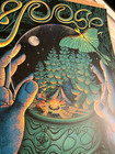 Authentic Goose The Band Eugene Or 2024 Foil Poster Screenprint Only 10 Ap Foils