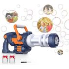 Gatling Bubble Gun Bubble Machine Automatic Bubble Blower For Kids Gift