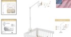 Adjustable Baby Crib Mobile Stand With Music Box - Perfect Newborn Gift