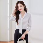 Women s Long Sleeves Tops Shirt Professional Dress Shirt Blouse Office Ol Party