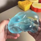 Squishy Green Apple Stress Ball Soft Fidget Sensory Toy For Adhd Autism Slow Reb